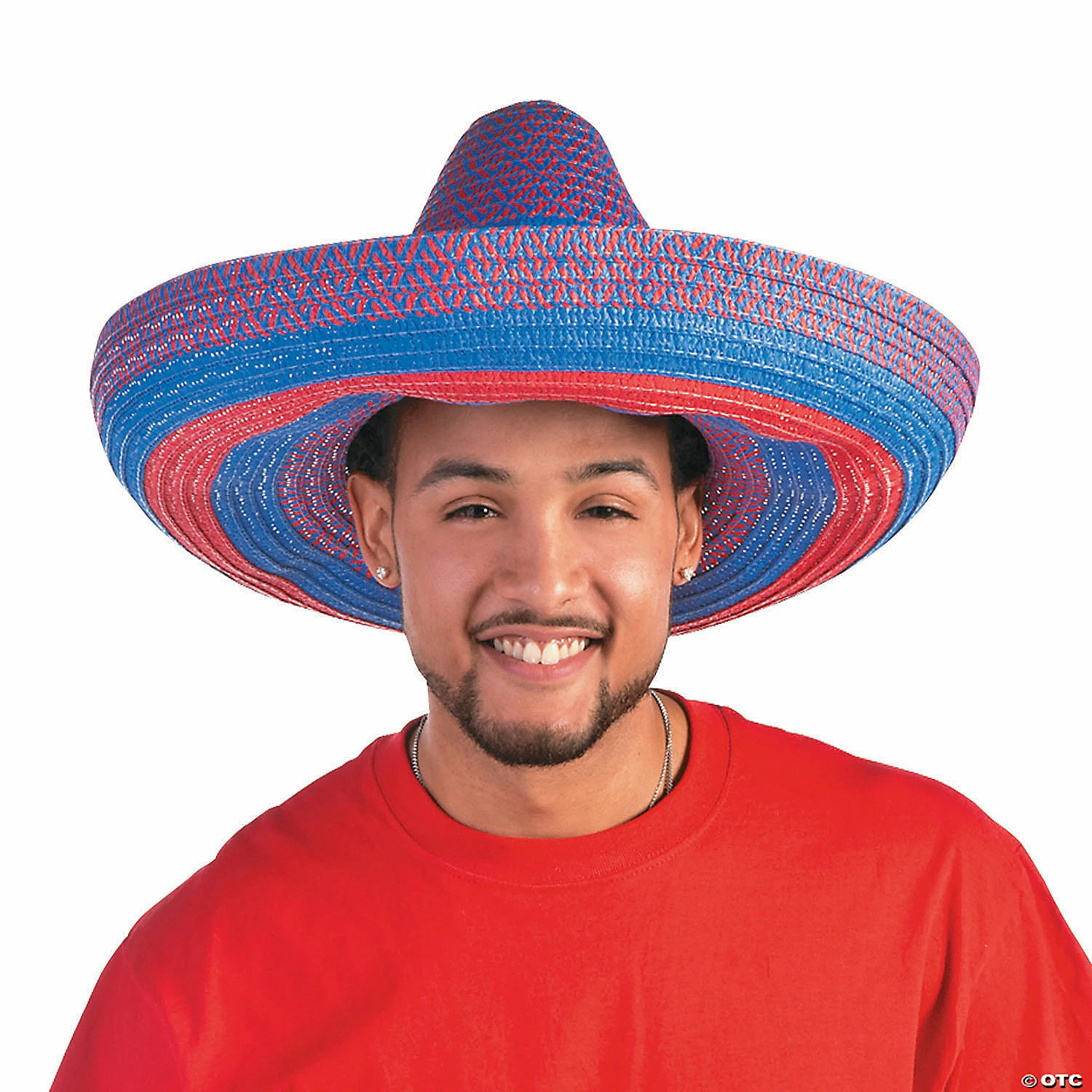 Best deal π Adultβs Bright Stripe Sombreros - 12 Pc. β¨ - Image 2