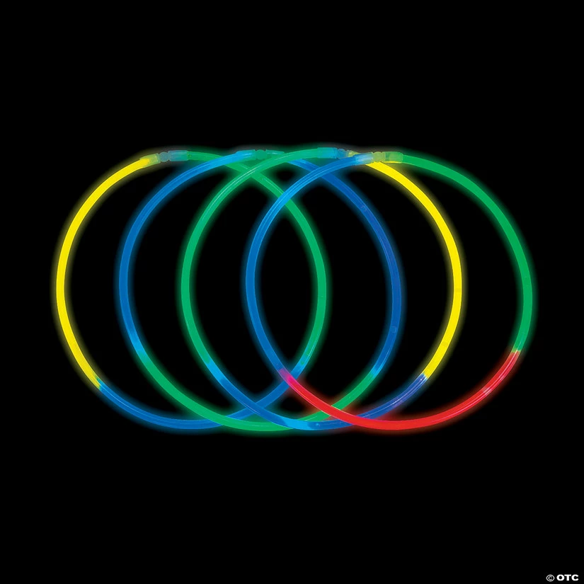 Cheap π€© Assorted Tri-Color Glow Necklaces - 50 Pc. β 3 Cheap π€© Assorted Tri-Color Glow Necklaces - 50 Pc. β