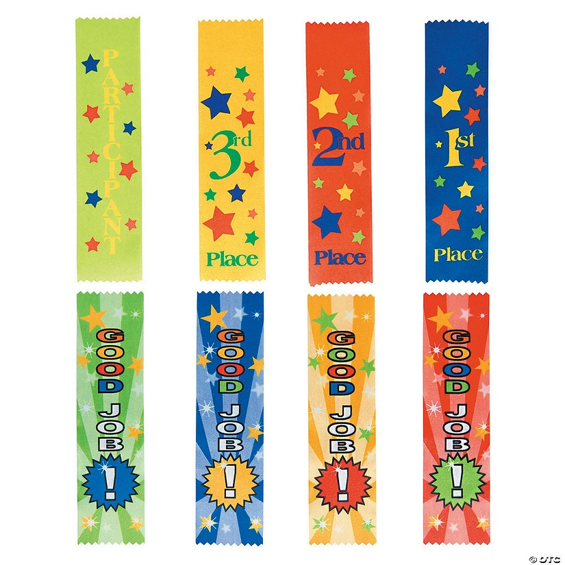 Outlet π₯ Award Ribbon Assortment - 60 Pc. β¨