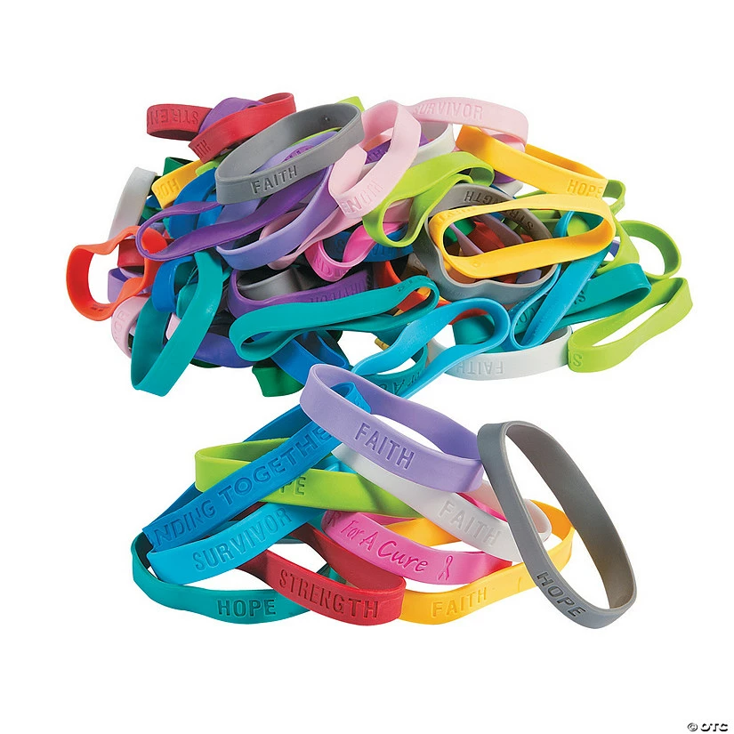 Wholesale π€© Awareness Bracelets Bulk Assortment - 100 Pc. π 3 Wholesale π€© Awareness Bracelets Bulk Assortment - 100 Pc. π