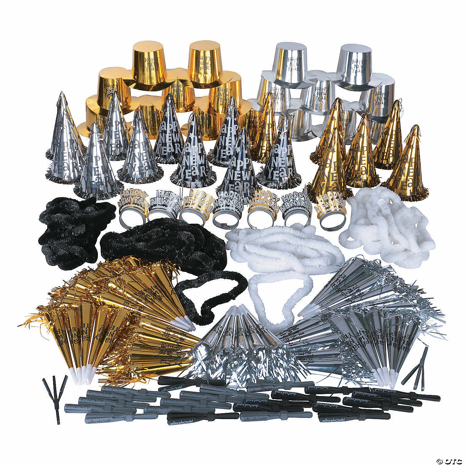 Brand new π Black, Silver & Gold New Yearβs Eve Kit for 50 π - Image 2