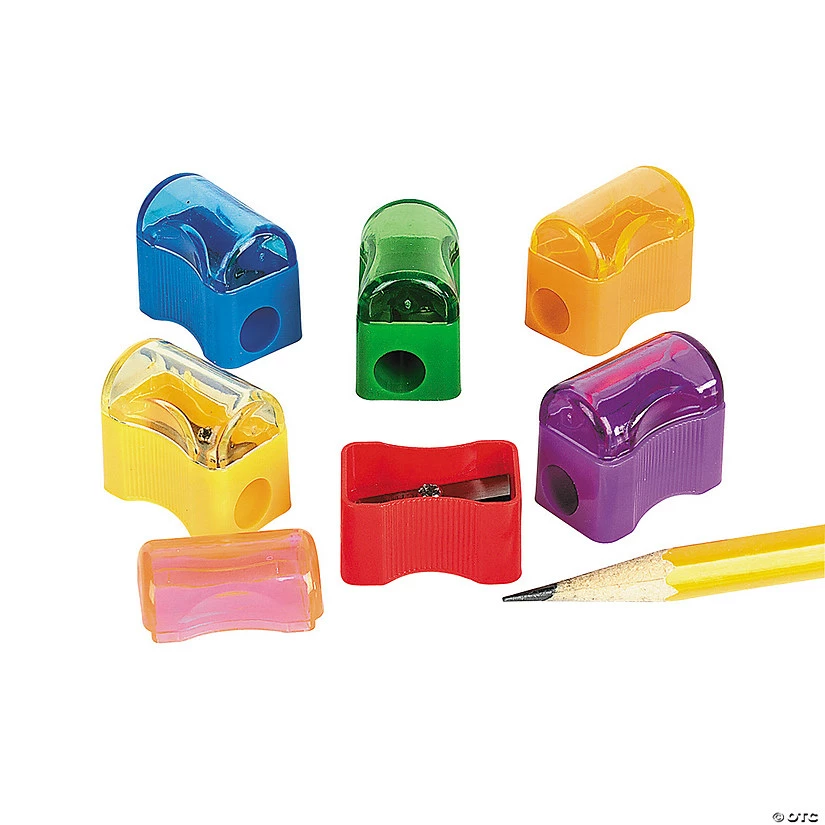 Hot Sale π Bright Pencil Sharpeners - 72 Pc. π
