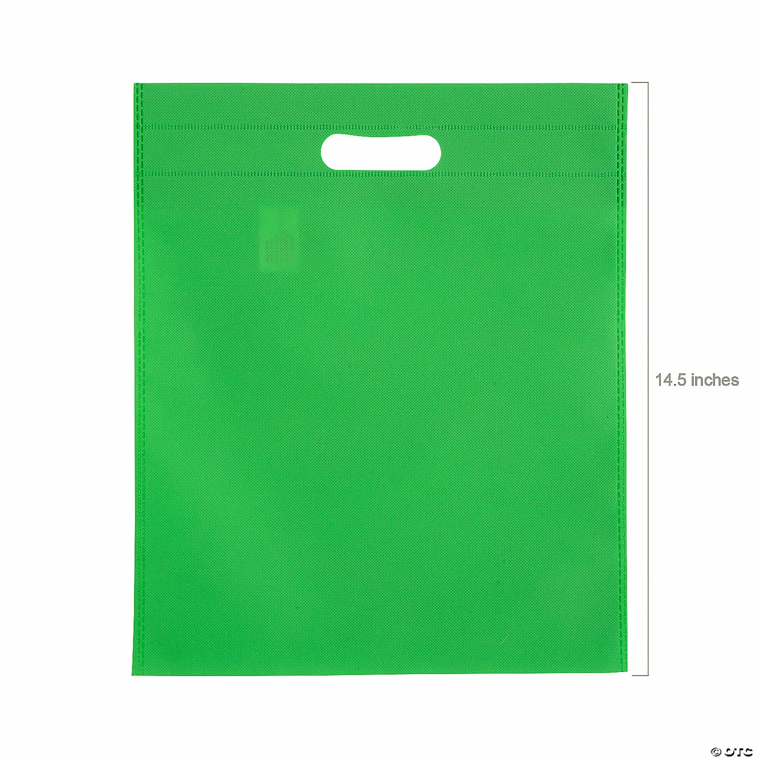 Best Pirce π― Bulk 12" x 14 1/2" Large Nonwoven Cutout Handle Tote Bag Assortment - 50 Pc. π - Image 2