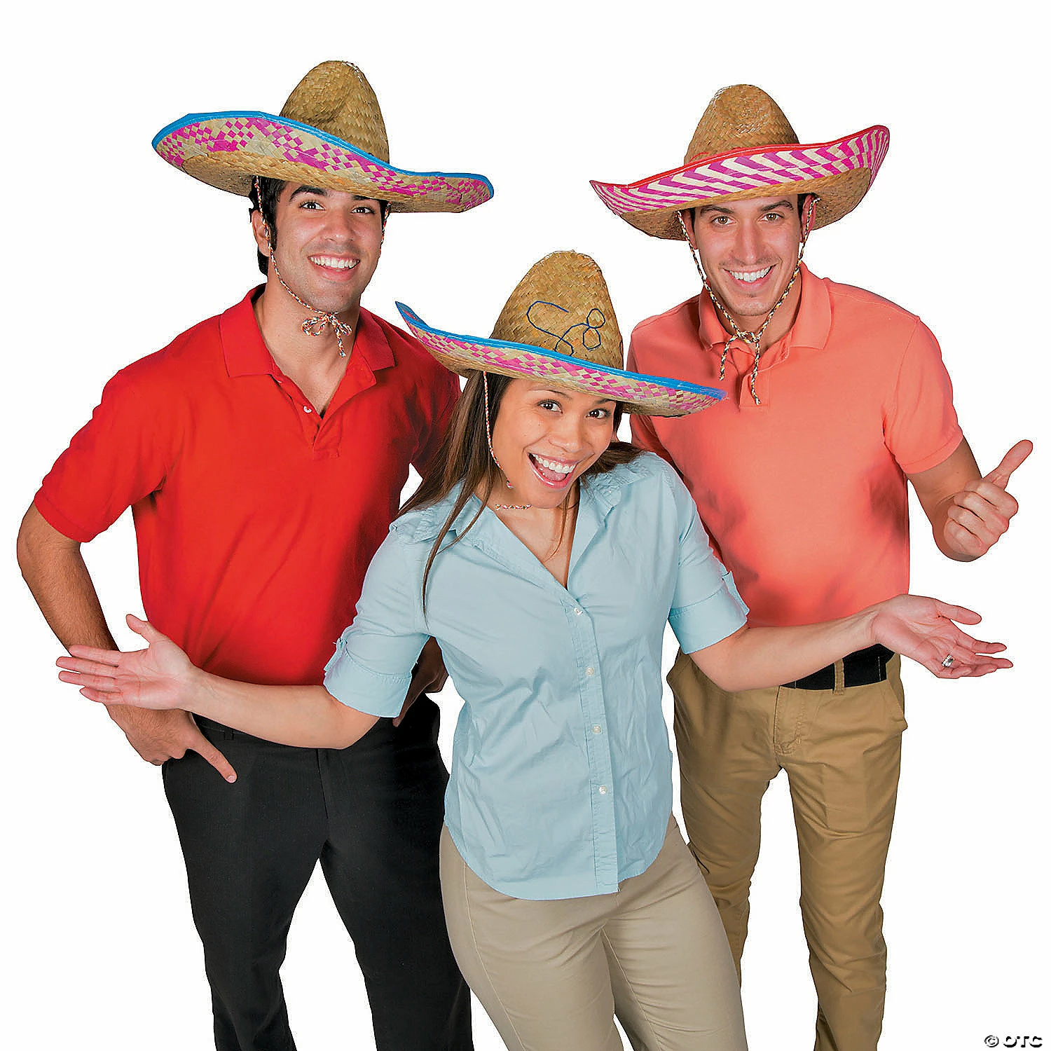 Coupon π₯° Bulk Adultβs Embroidered Woven Sombreros - 72 Pc. π - Image 2