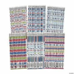 Cheap 😉 Bulk Bright Winter Pencil Assortment - 72 Pc. ⌛