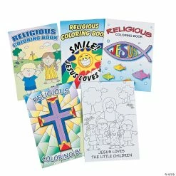 Discount 🛒 Bulk Faith Coloring Books - 72 Pc. 👏