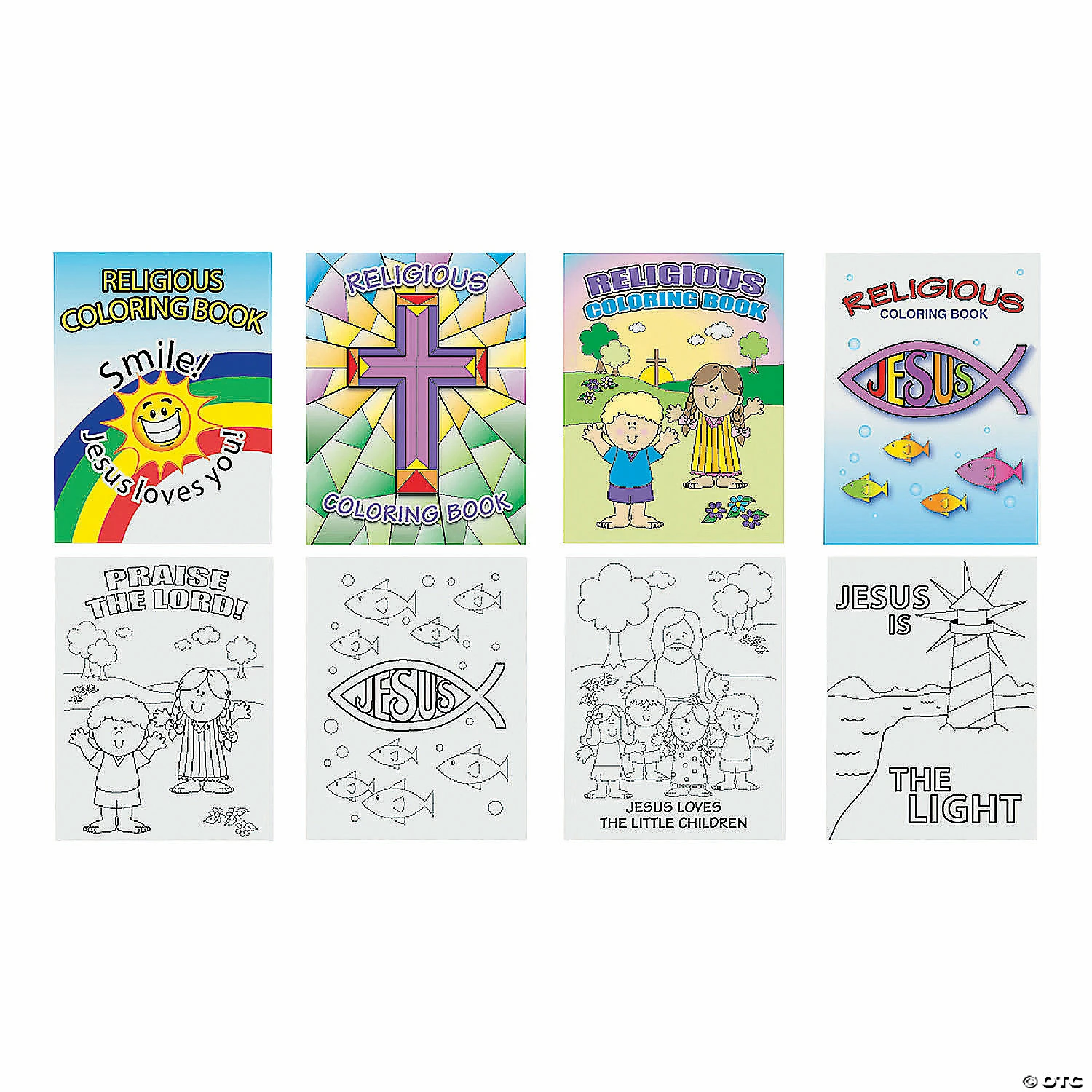Discount π Bulk Faith Coloring Books - 72 Pc. π - Image 2