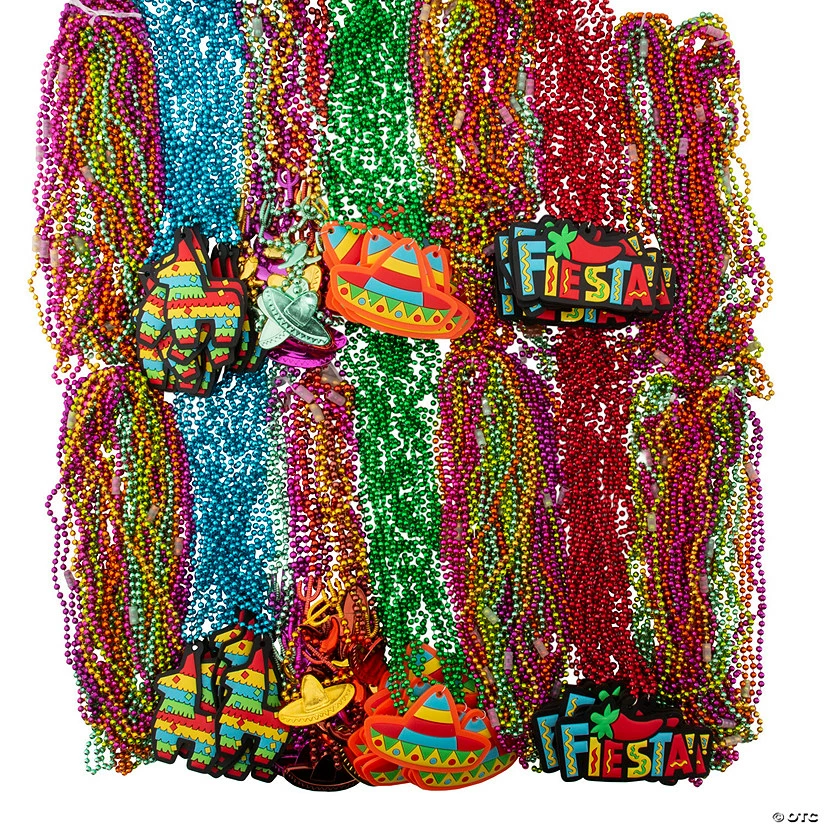 Promo π Bulk Fiesta Necklaces Assortment - 300 Pc. π