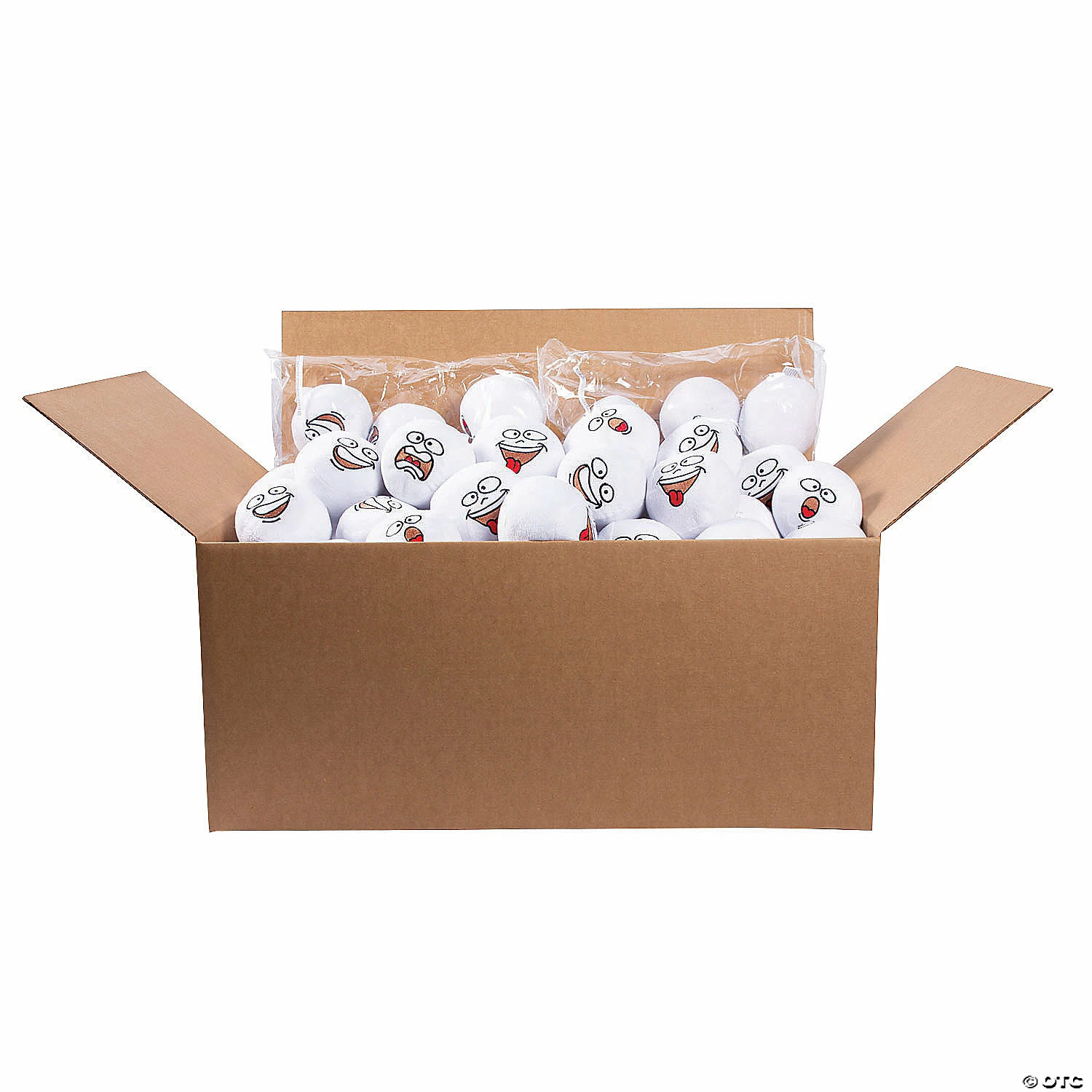 Coupon β¨ Bulk Funny Face Stuffed Snowballs - 144 Pc. π - Image 2