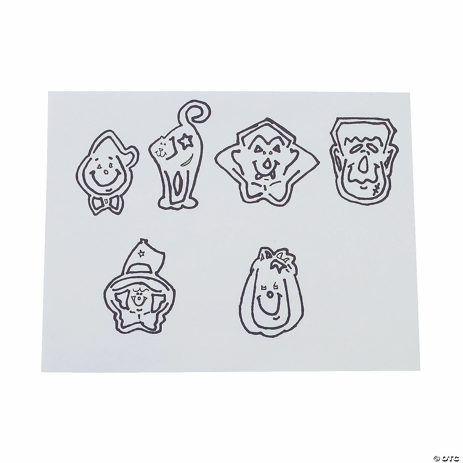 Best deal β¨ Bulk π Halloween Character Stencil Bookmarks - 144 Pc. π 4 Best deal β¨ Bulk π Halloween Character Stencil Bookmarks - 144 Pc. π - Image 2