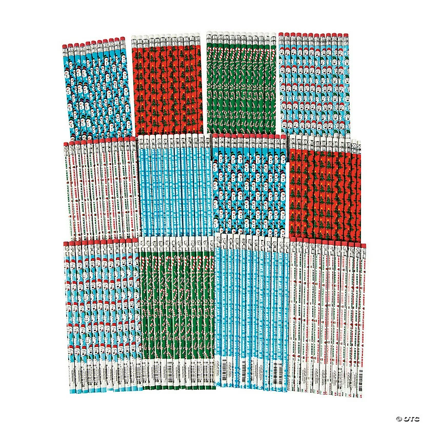 Buy π Bulk Holiday Pencil Assortment - 144 Pc. β€οΈ