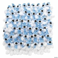 Budget 😉 Bulk Holiday White Stuffed Polar Bears - 100 Pc. ✔️