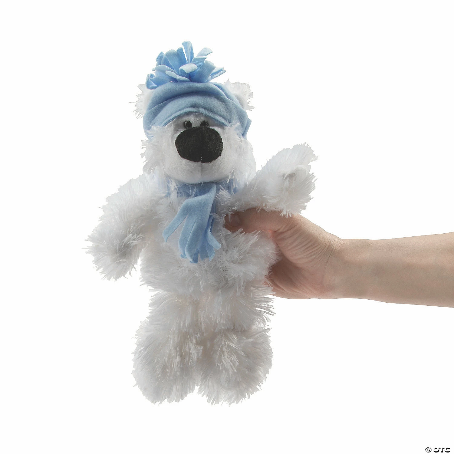 Budget π Bulk Holiday White Stuffed Polar Bears - 100 Pc. βοΈ - Image 2