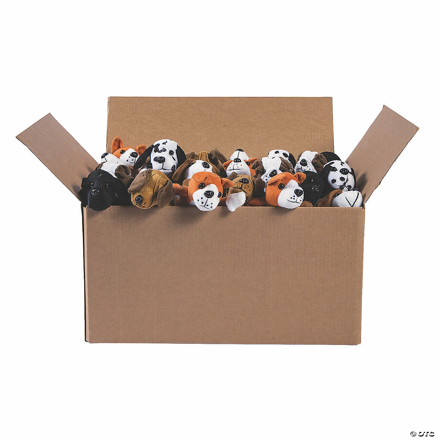 Cheap โจ Bulk Long Arm Black, White & Brown Stuffed ๐ฆฎ Dogs - 72 Pc. ๐ฏ - Image 2