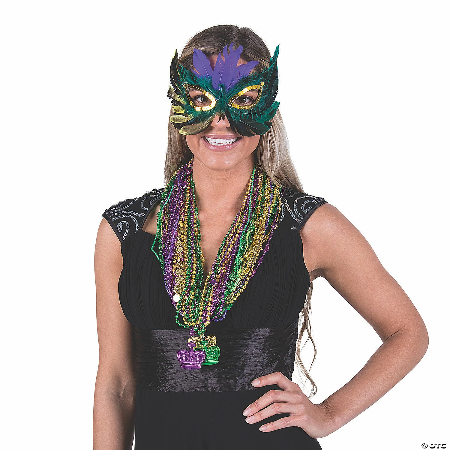 Flash Sale π Bulk Masquerade Mask & Bead Assortment - 600 Pc. β - Image 2