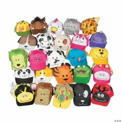 New 💯 Bulk Mega Animal ⚾ Baseball Cap Assortment - 50 Pc. 🌟
