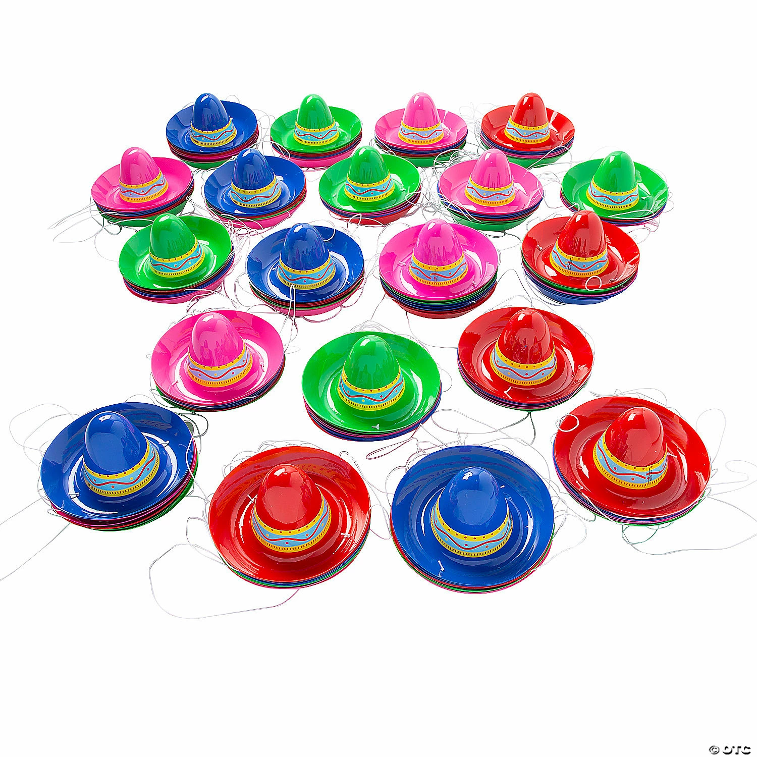 Hot Sale π Bulk Mini Plastic Sombreros - 240 Pc. β€οΈ