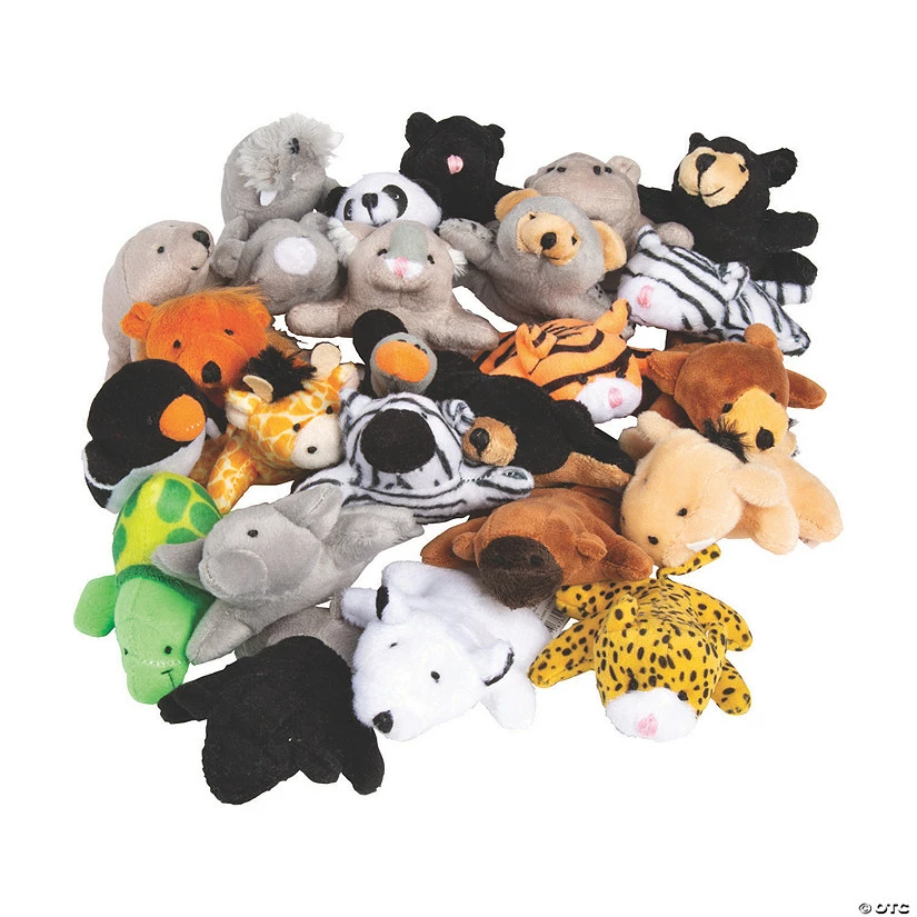 Deals π₯° Bulk Mini Zoo Stuffed Animal Assortment - 50 Pc. π―