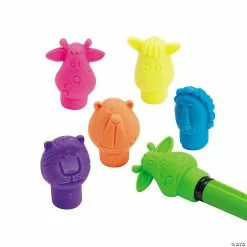 Best reviews of 🧨 Bulk Neon Zoo Animal Pencil Top Erasers - 144 Pc. ✨