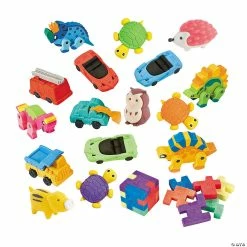 Buy 🥰 Bulk Novelty Eraser Assortment - 72 Pc. 🔥