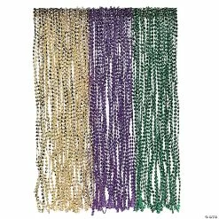 Best deal 🔥 Bulk Parade Mardi Gras Bead Necklaces - 144 Pc. 👏