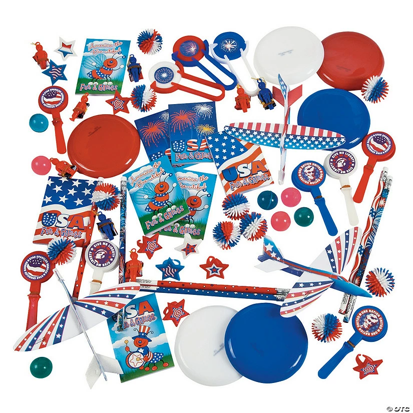 Brand new π Bulk Patriotic Giveaway Assortment - 500 Pc. π