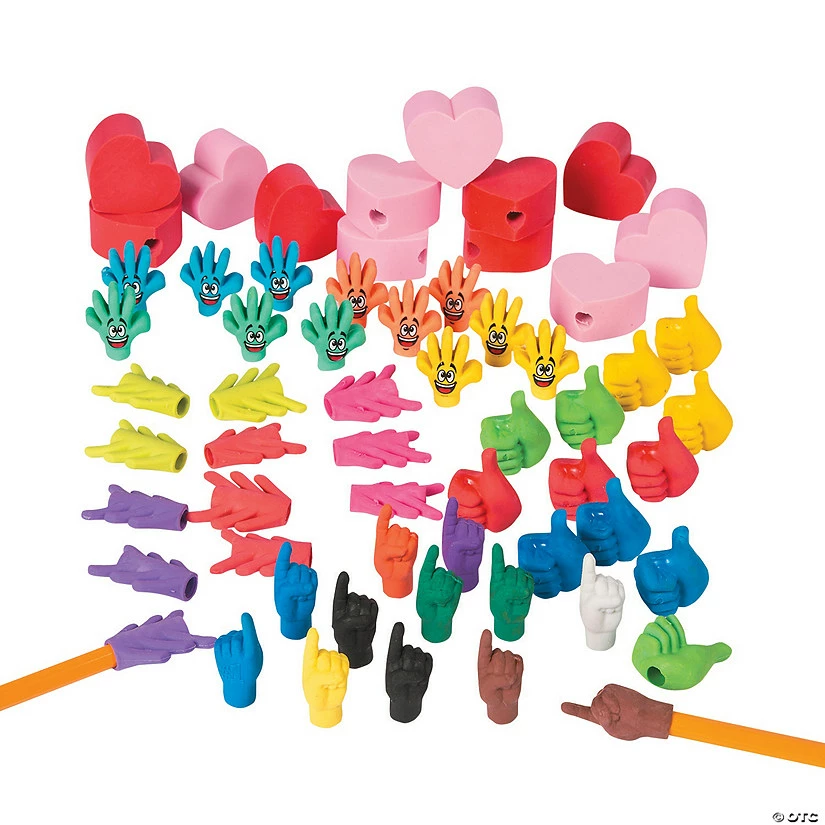Best reviews of π Bulk Pencil Topper Eraser Assortment - 120 Pc. β