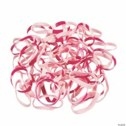 Coupon ✔️ Bulk Pink Ribbon Bracelet Assortment - 144 Pc. 👍