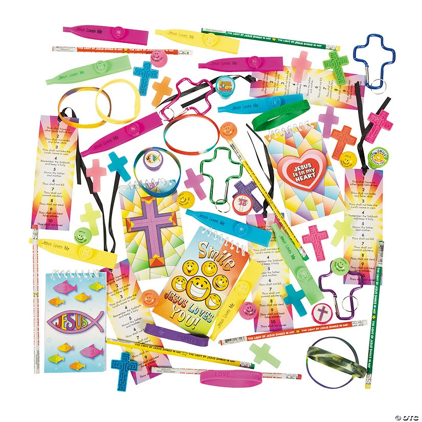 Deals ✔️ Bulk Religious Assortment - 100 Pc. ⭐
