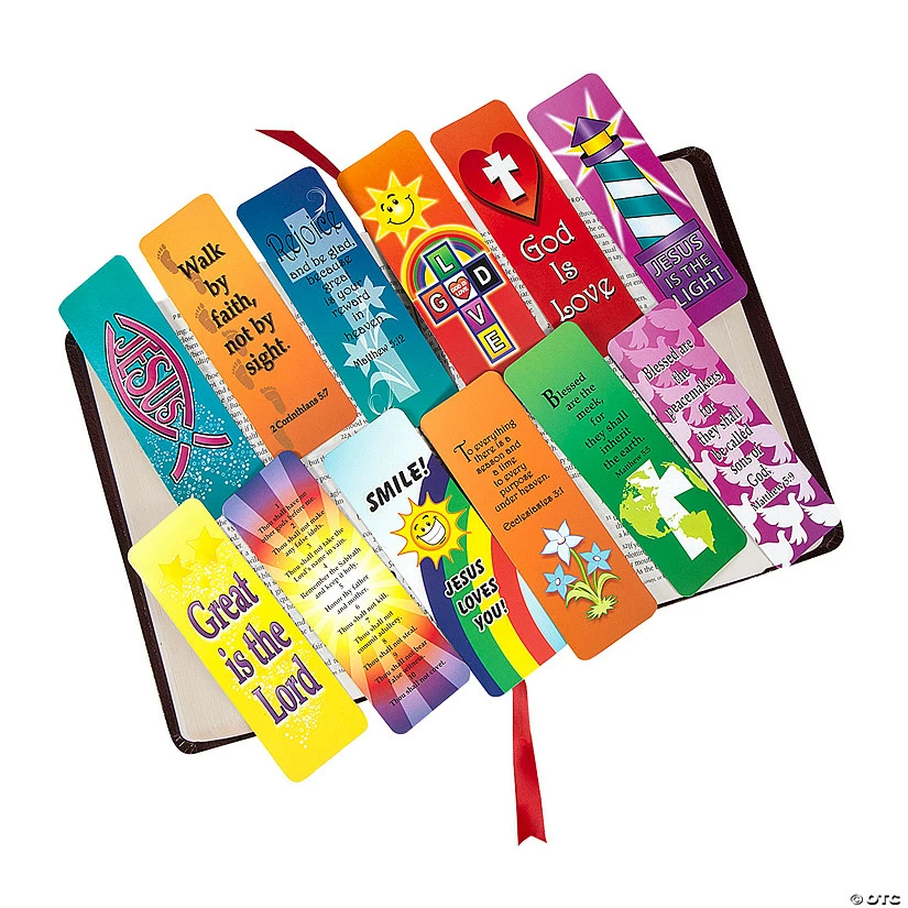 Coupon π Bulk Religious Bookmark Assortment - 144 Pc. π₯