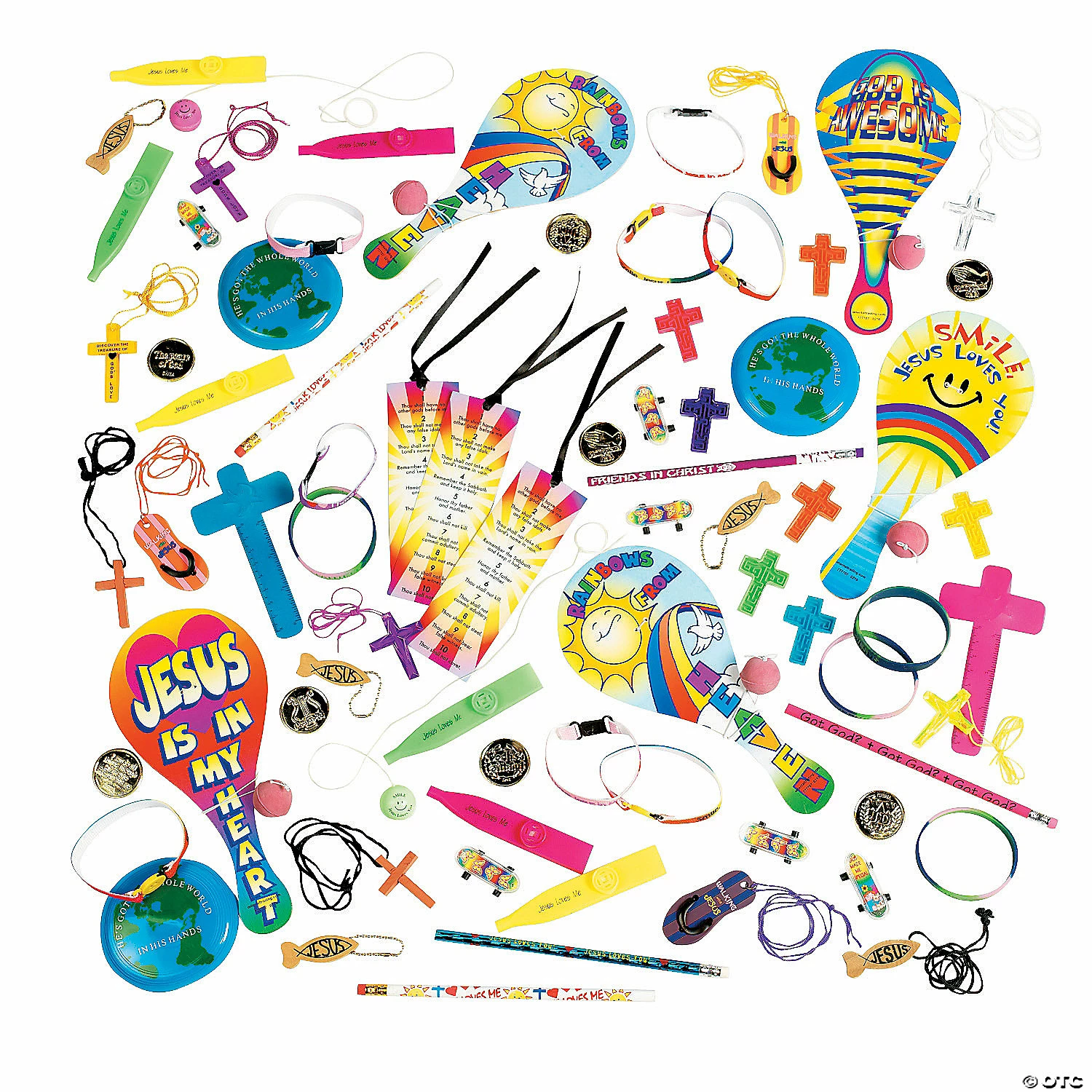 Best Sale โค๏ธ Bulk Religious Novelty Assortment - 250 Pc. ๐