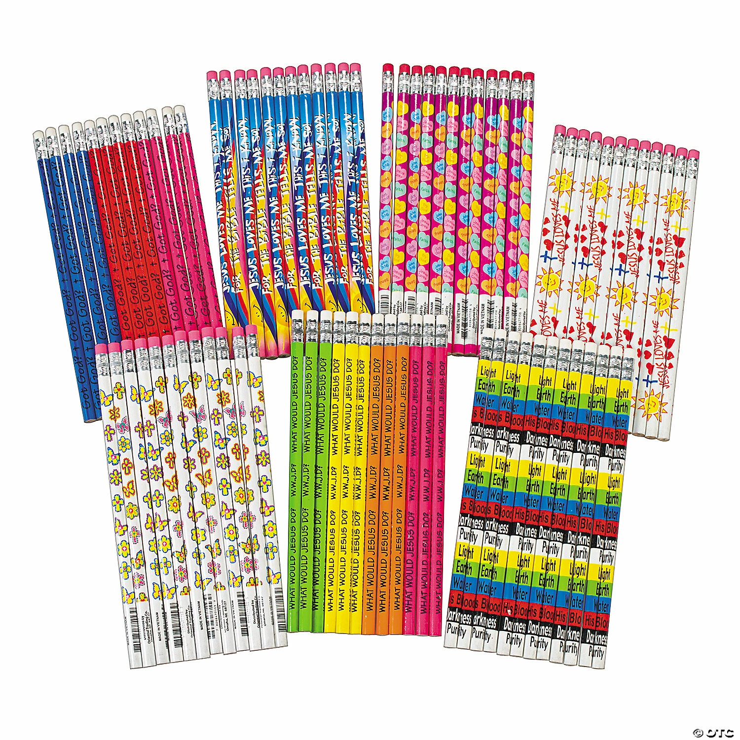 Best Pirce π― Bulk Religious Pencil Assortment - 252 Pc. π