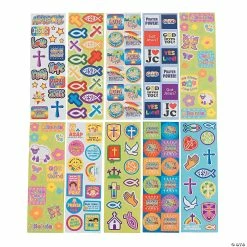 Buy π Bulk Religious Sticker Sheet Assortment - 100 Sheets π 7 Buy π Bulk Religious Sticker Sheet Assortment - 100 Sheets π -Estes Shop bulk religious sticker sheet assortment 100 sheets36 3004 a02