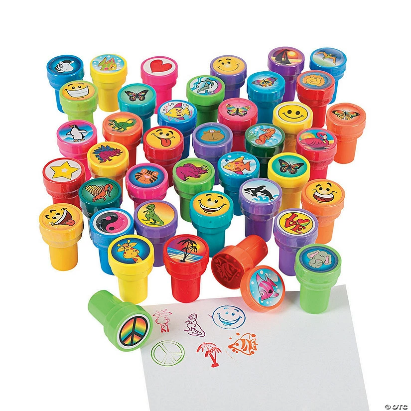 Coupon β¨ Bulk Stamper Assortment - 100 Pc. π€©