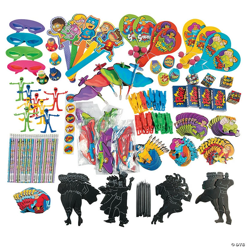 Best Pirce π Bulk Superhero Novelty Assortment - 250 Pc. β