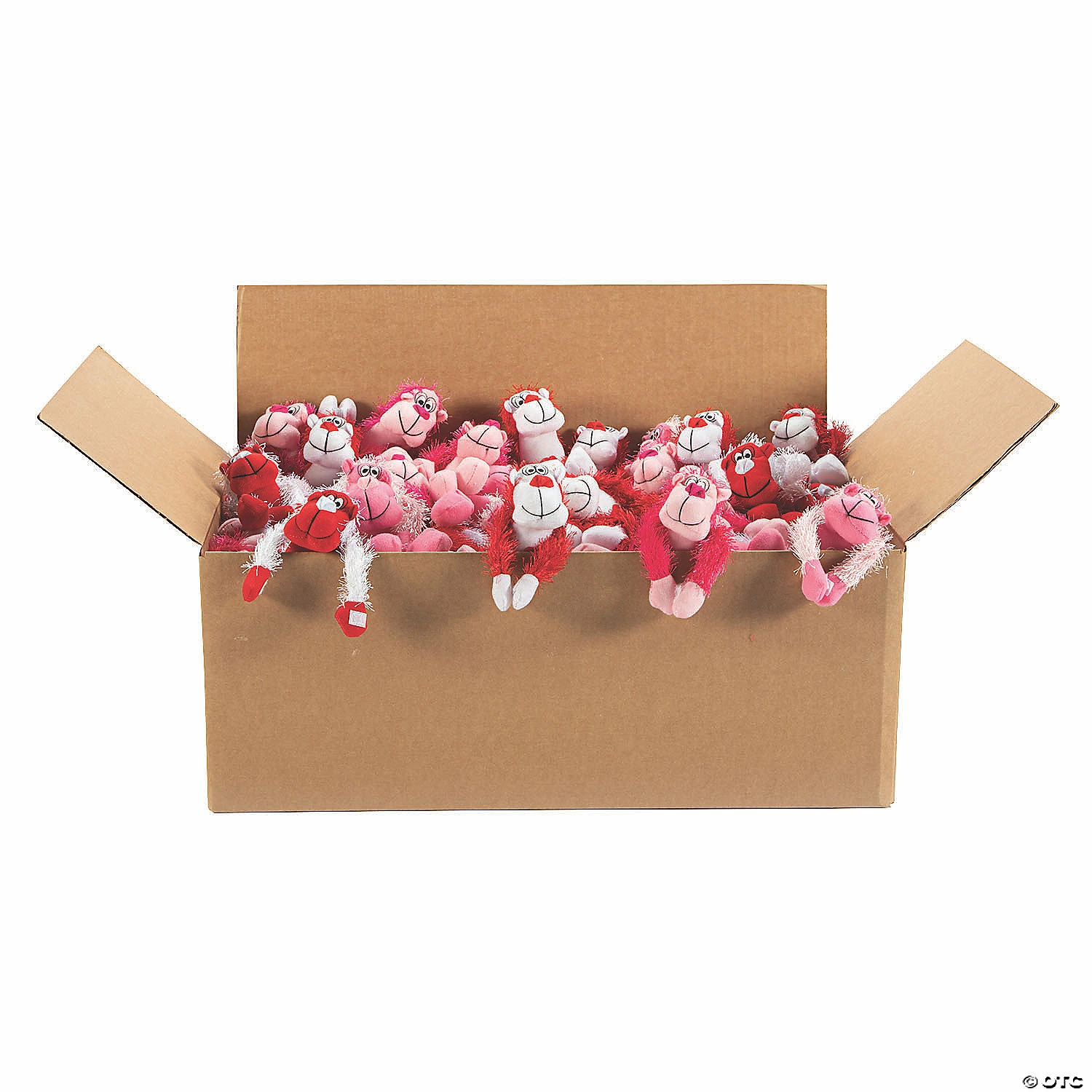 Outlet π Bulk Valentine Long Arm Stuffed Gorillas - 72 Pc. π - Image 3
