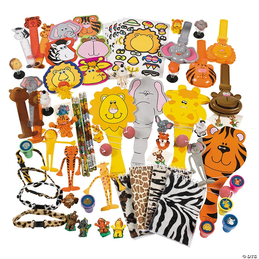 Hot Sale π Bulk Zoo Animal Assortment - 250 Pc. π―