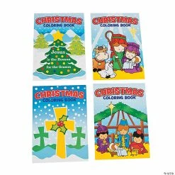 Best Pirce ⭐ Christmas Religious Coloring Books - 72 Pc. 🥰