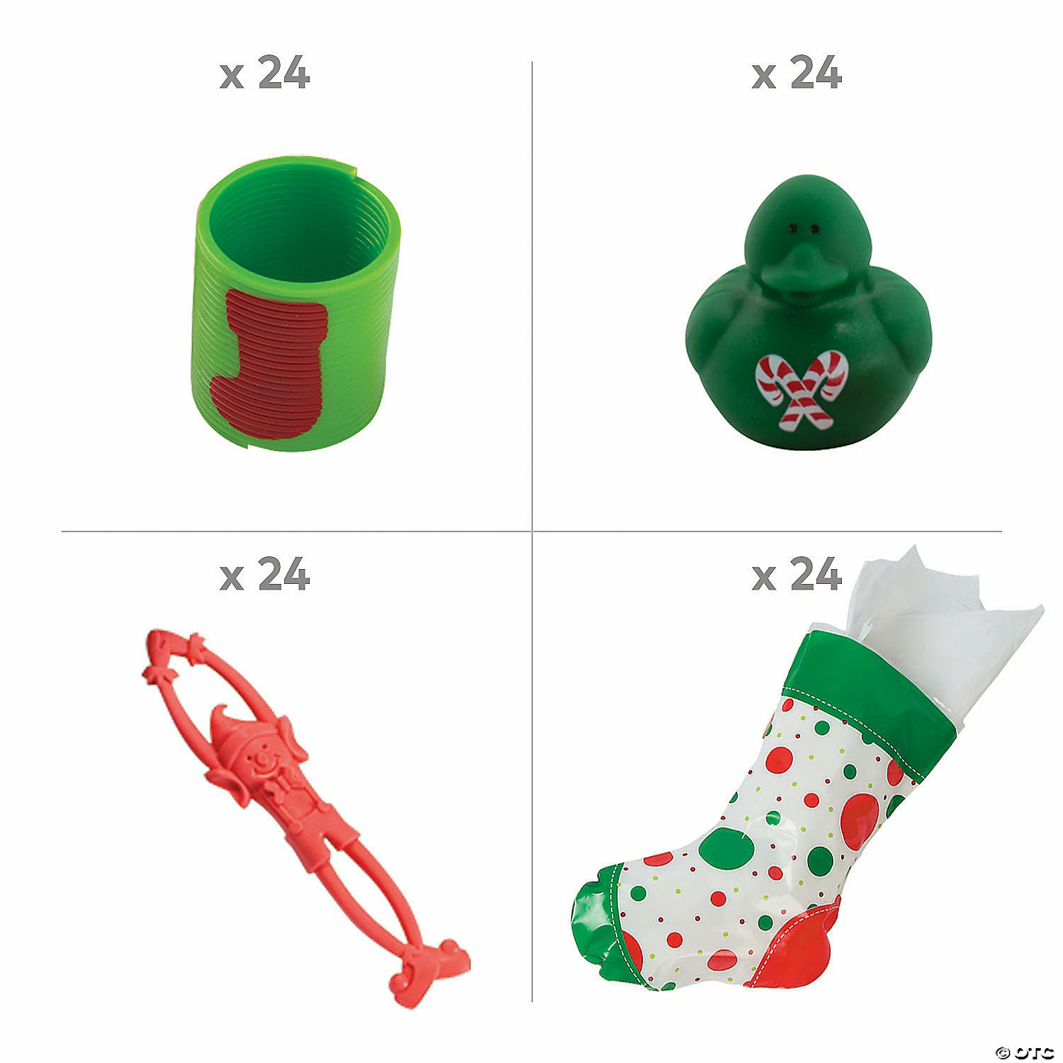 Promo βοΈ Christmas Toy-Filled Stocking Goody Bag Kit for 24 π - Image 2