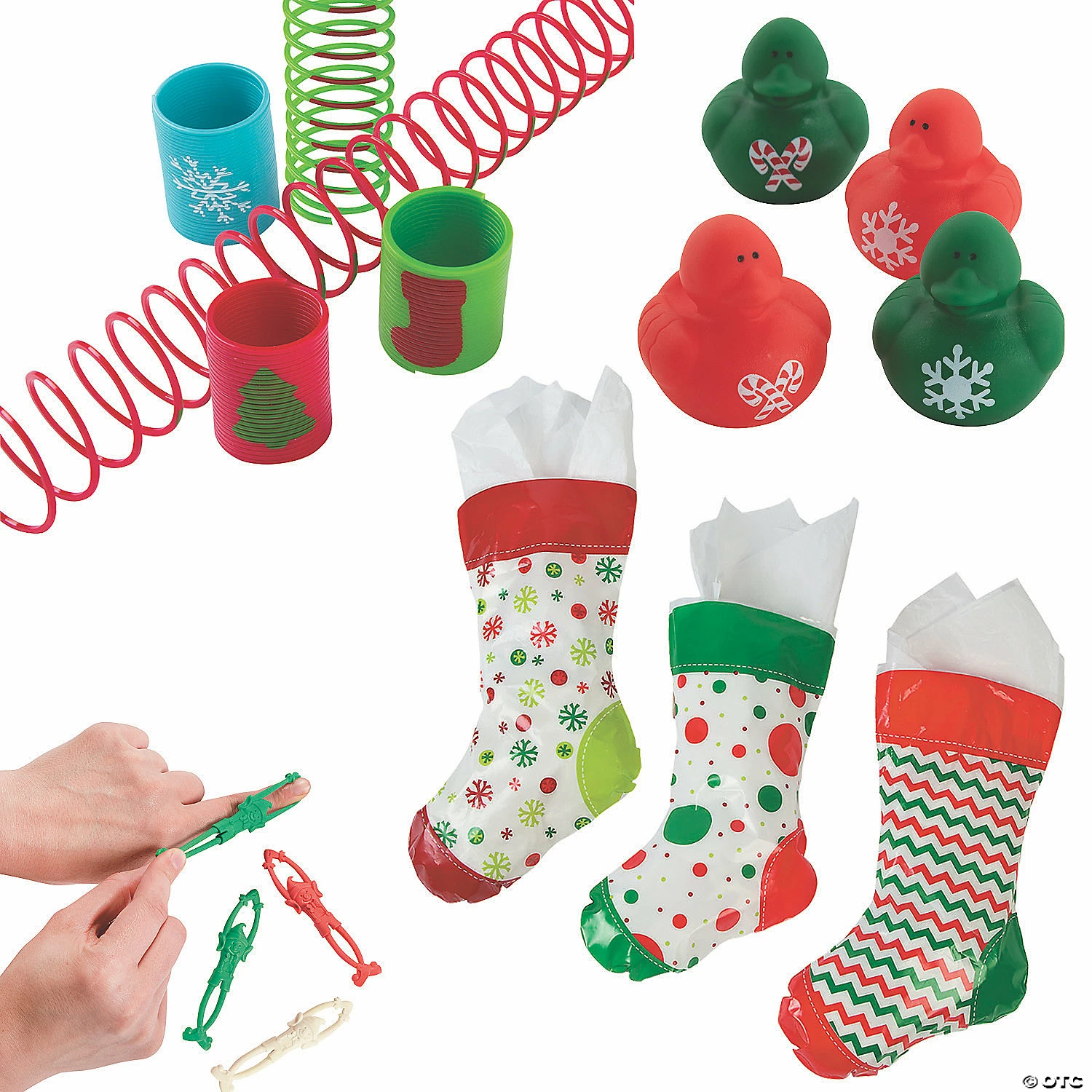 Promo βοΈ Christmas Toy-Filled Stocking Goody Bag Kit for 24 π