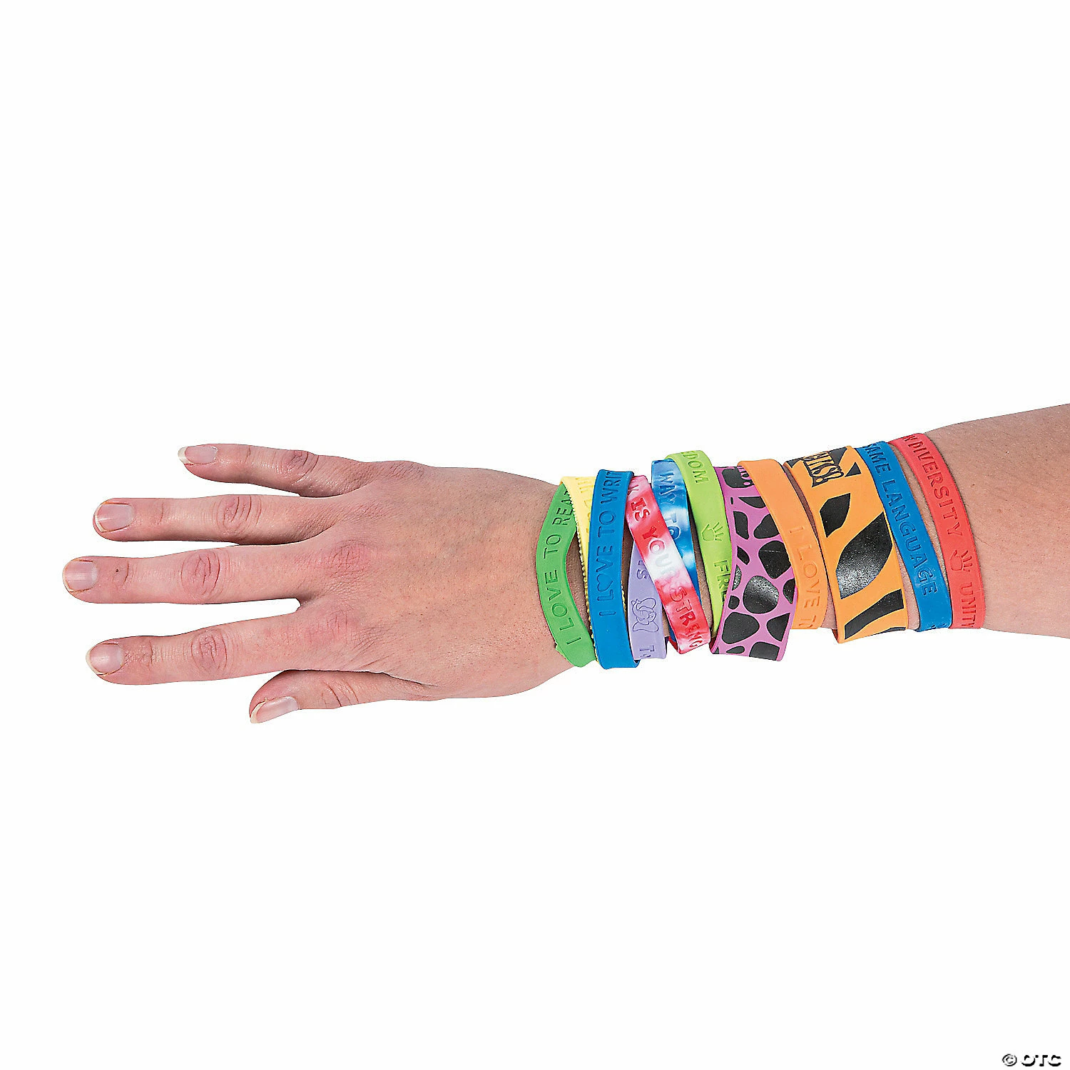 Best Sale π Classroom Rubber Bracelet Assortment - 144 Pc. π― - Image 2