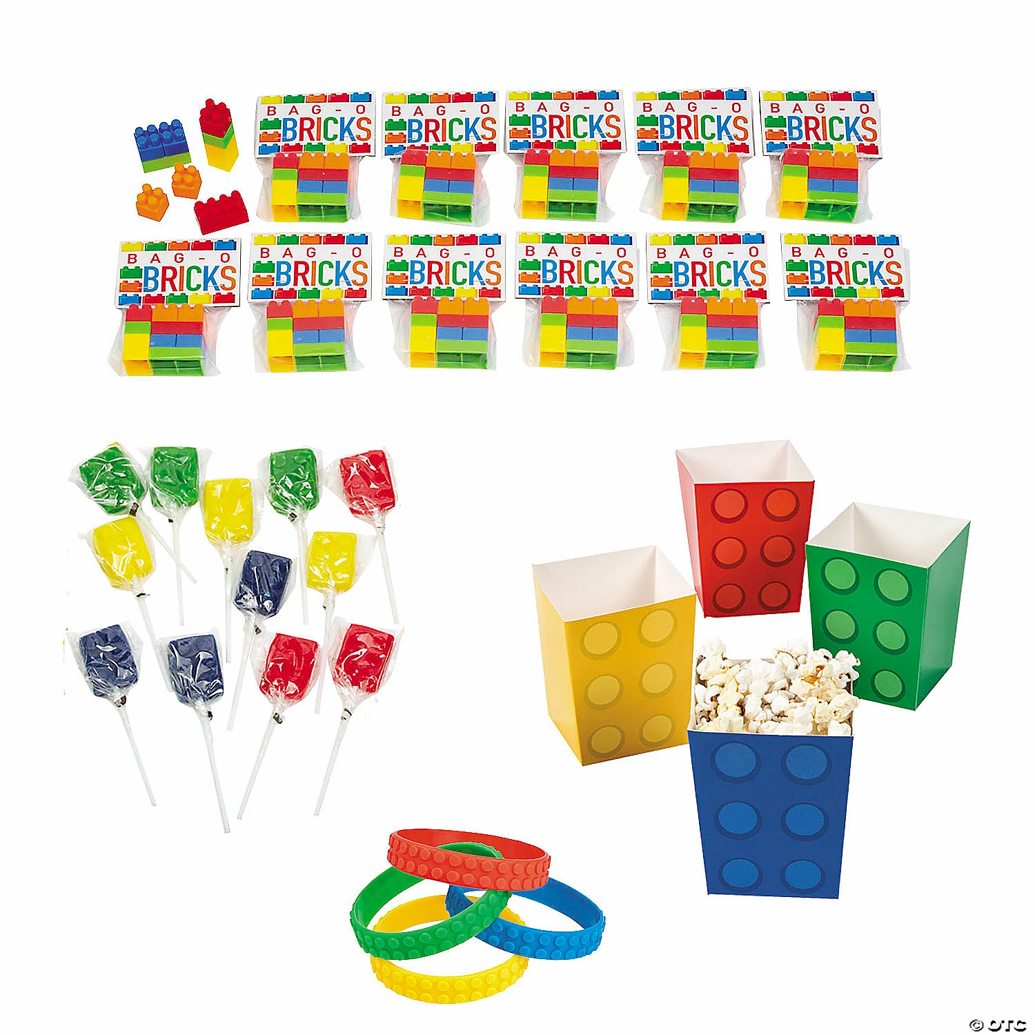 Deals π Color Brick Party Favor Kits for 12 π§¨