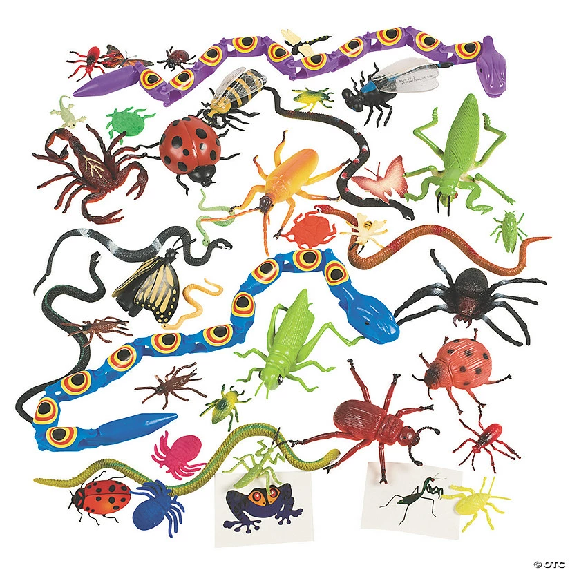 Best reviews of π Creepy Crawly Toy Assortment - 100 Pc. π₯