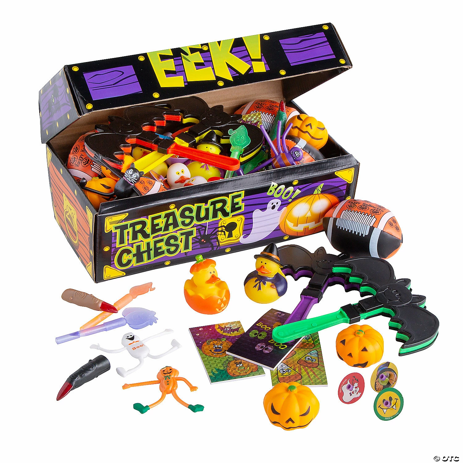 Cheapest 𧨠Deluxe π§ Halloween Treasure Chest Toy Assortment - 50 Pc. β¨