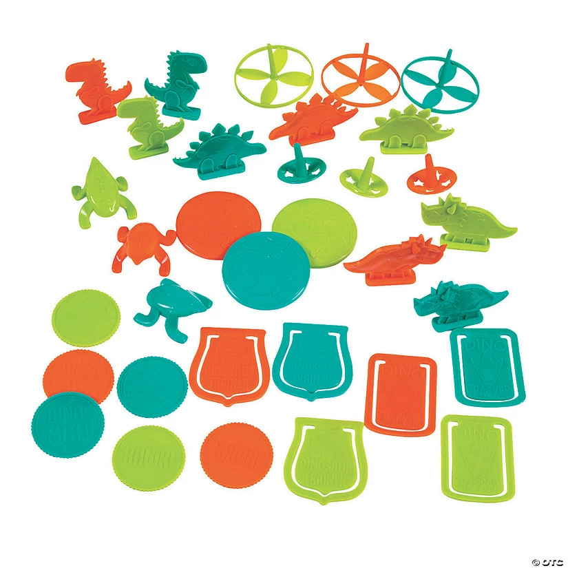Promo 𧨠Dinosaur Plastic Toy Assortment - 100 Pc. π₯°