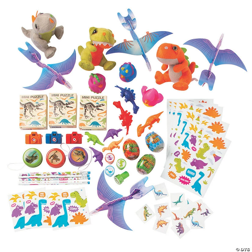 Promo π₯° Dinosaur Toy & Activity Assortment - 50 Pc. π