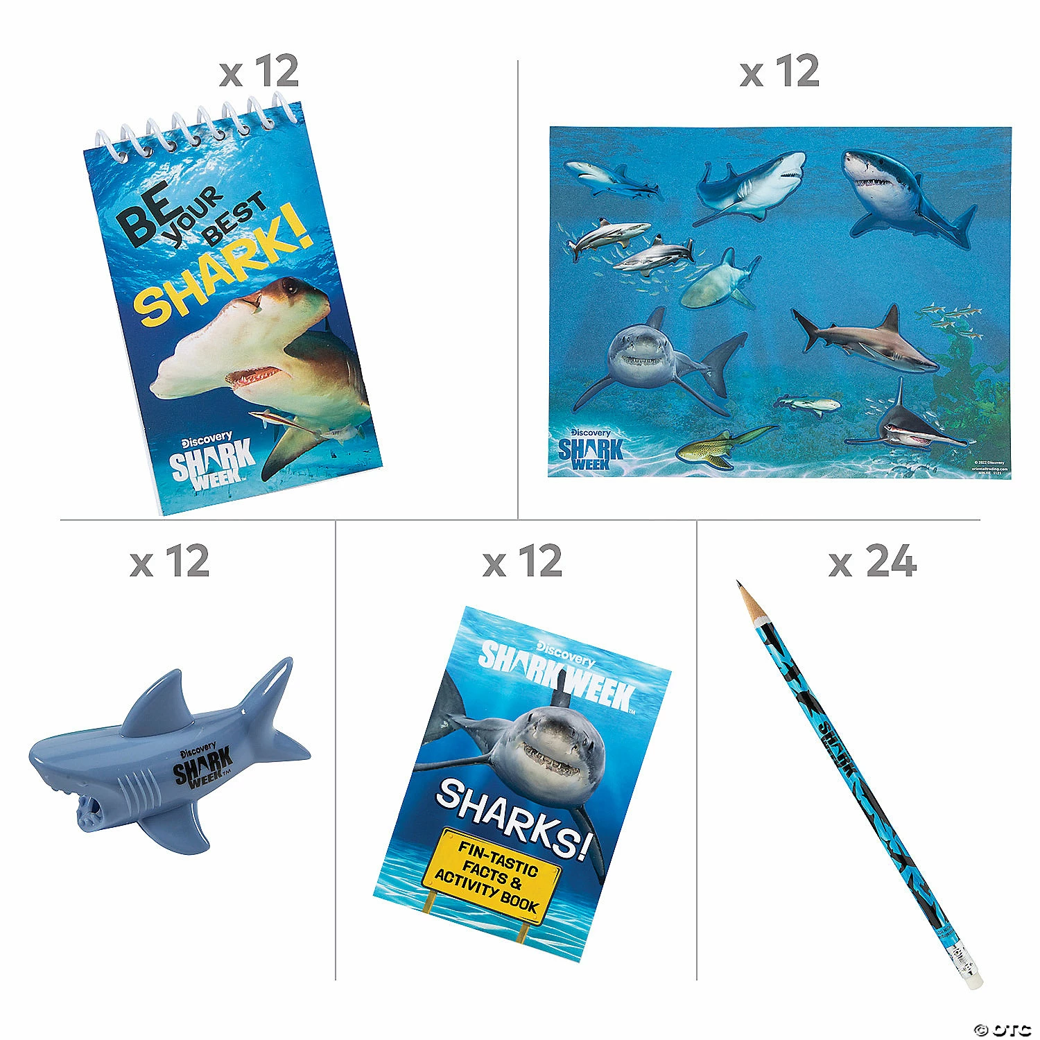 Flash Sale π Discovery Shark Weekβ’ Party Handout Kit for 12 π - Image 2
