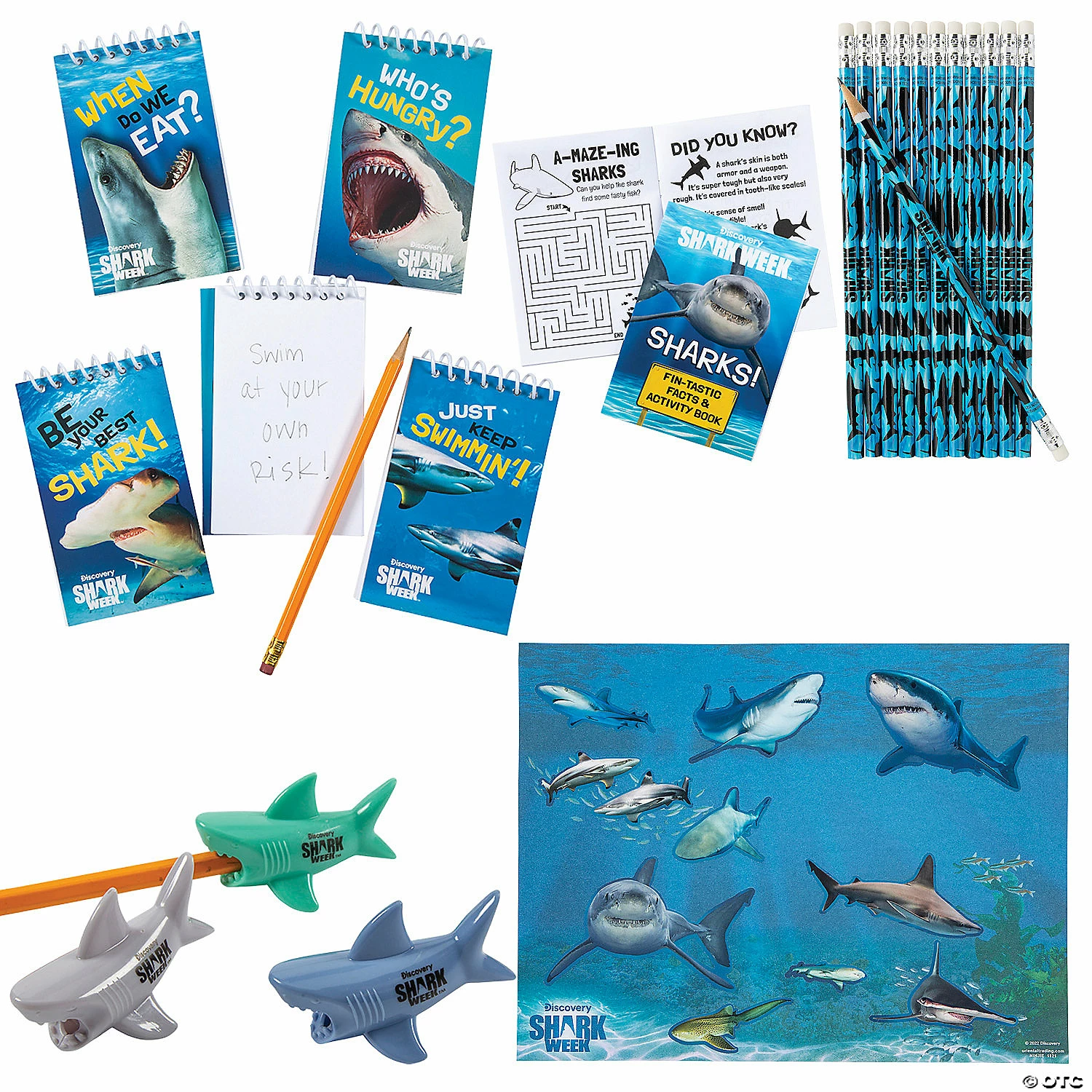 Flash Sale π Discovery Shark Weekβ’ Party Handout Kit for 12 π