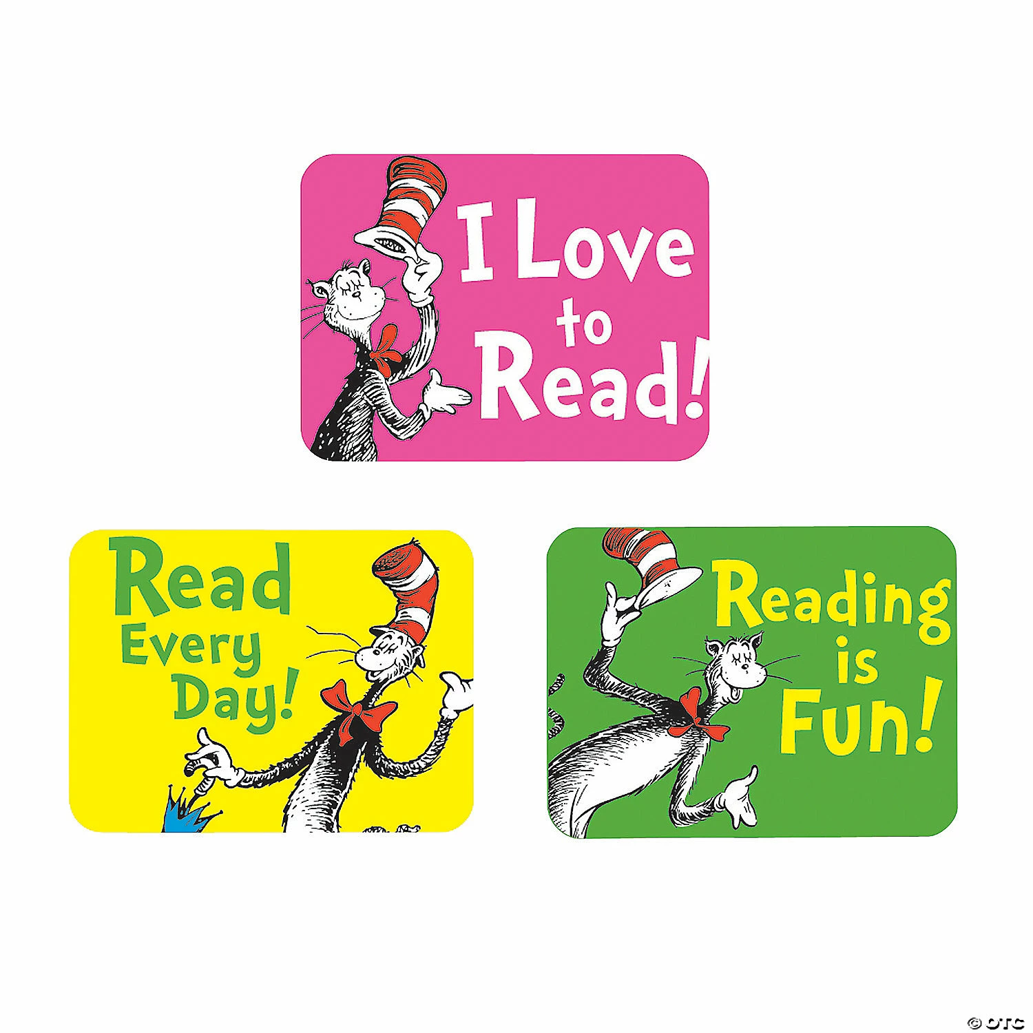 Best Pirce β Dr. Seussβ’ The Cat in the Hatβ’ Reading Stickers - 10 Sheets π - Image 2