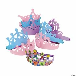 Discount ⭐ Foam Tiara Assortment - 12 Pc. 😍